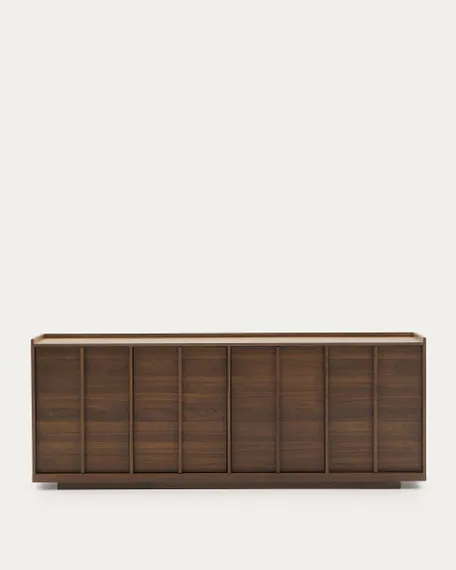 Onix Сервант с ореховым шпоном в темной отделке 200 x 80 см