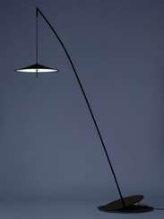 Торшер Rod 225 см, черный