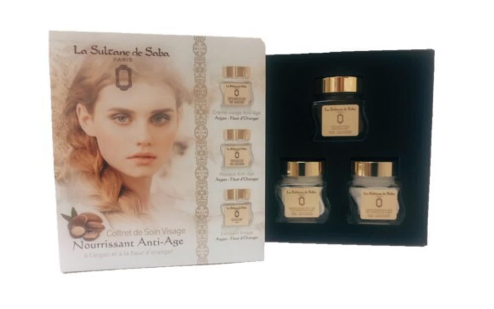 La Sultane de Saba Набор с маслом Арганы кофр