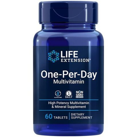 One-Per-Day Мультивитамины 60 таблеток Life Extension