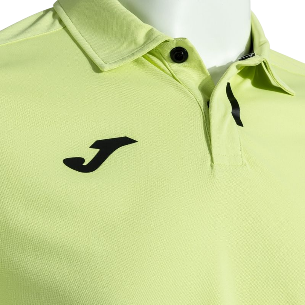 Теннисное поло Joma Challenge Short Sleeve - lime