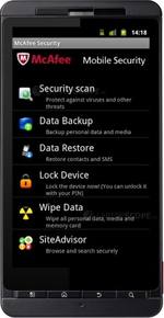 Коробочная версия ПО McAfee Mobile Security - RU (QFWSS139BF1RAA)