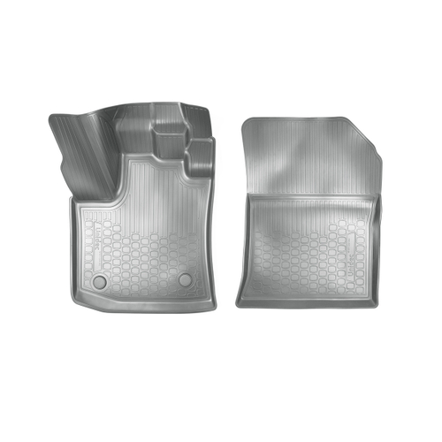 Ковры в салон Norplast/Unidec для Renault Dokker (2012-), Серый, передние, арт.NPA11-C69-050-G