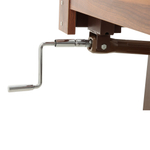 Кровать механическая Med-Mos E-49 (ЛДСП венге) с туалетным устройством и функцией «кардиокресло»