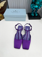 Prada Satin Slingback Pumps