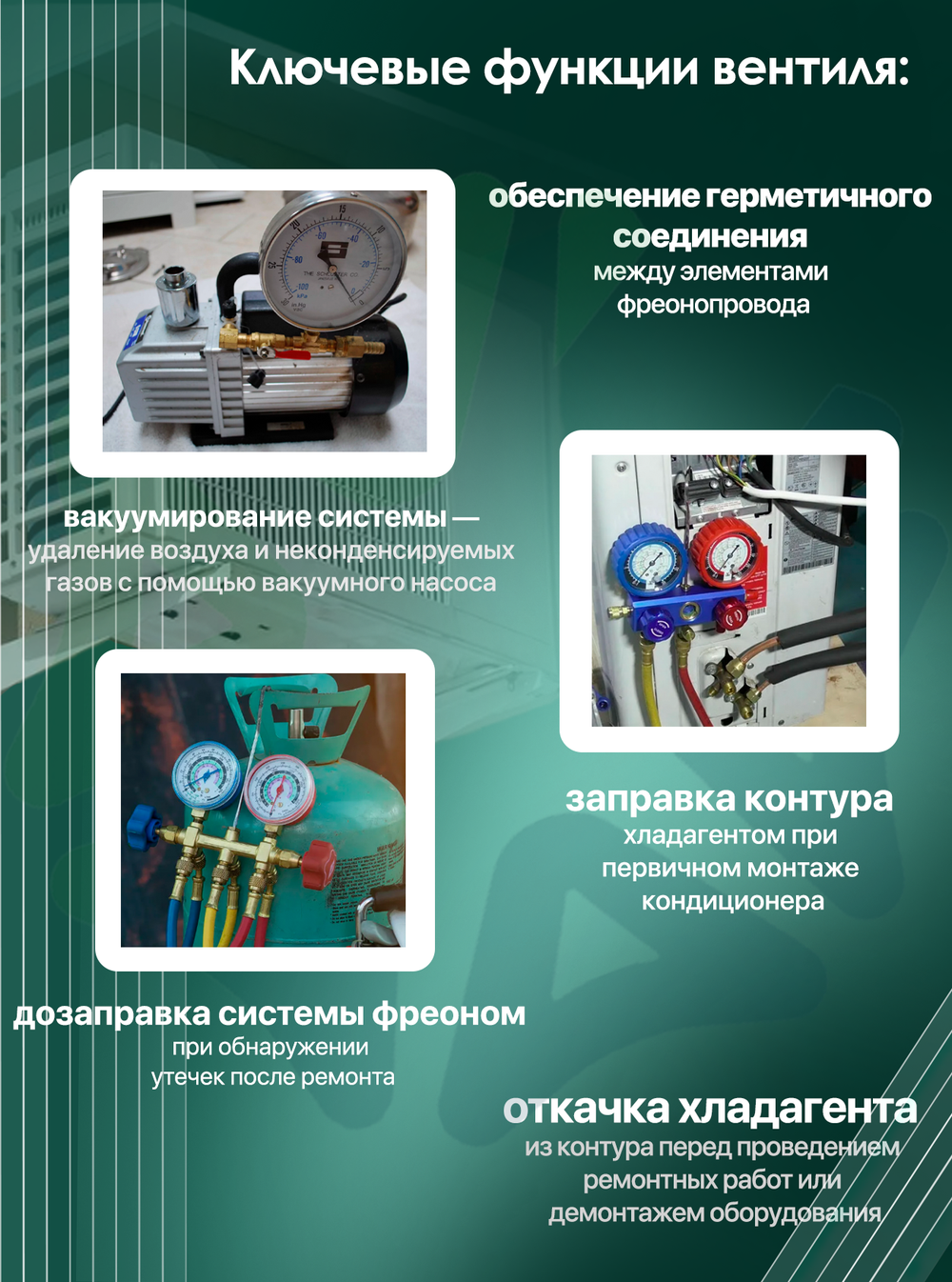 Вентиль для кондиционера FC-602, присоединительный размер 1/4"