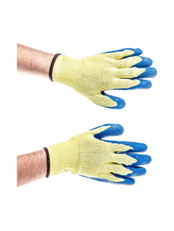 Перчатки Gigant х/б с рельефным латексным покрытием, 200 пар GHG-06-2
