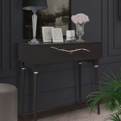 Консоль Арт Колор matte Классик Сильвер Терпкий коричневый матовый