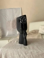 Кашпо - Скульптура - Гипсовая голова Романтик