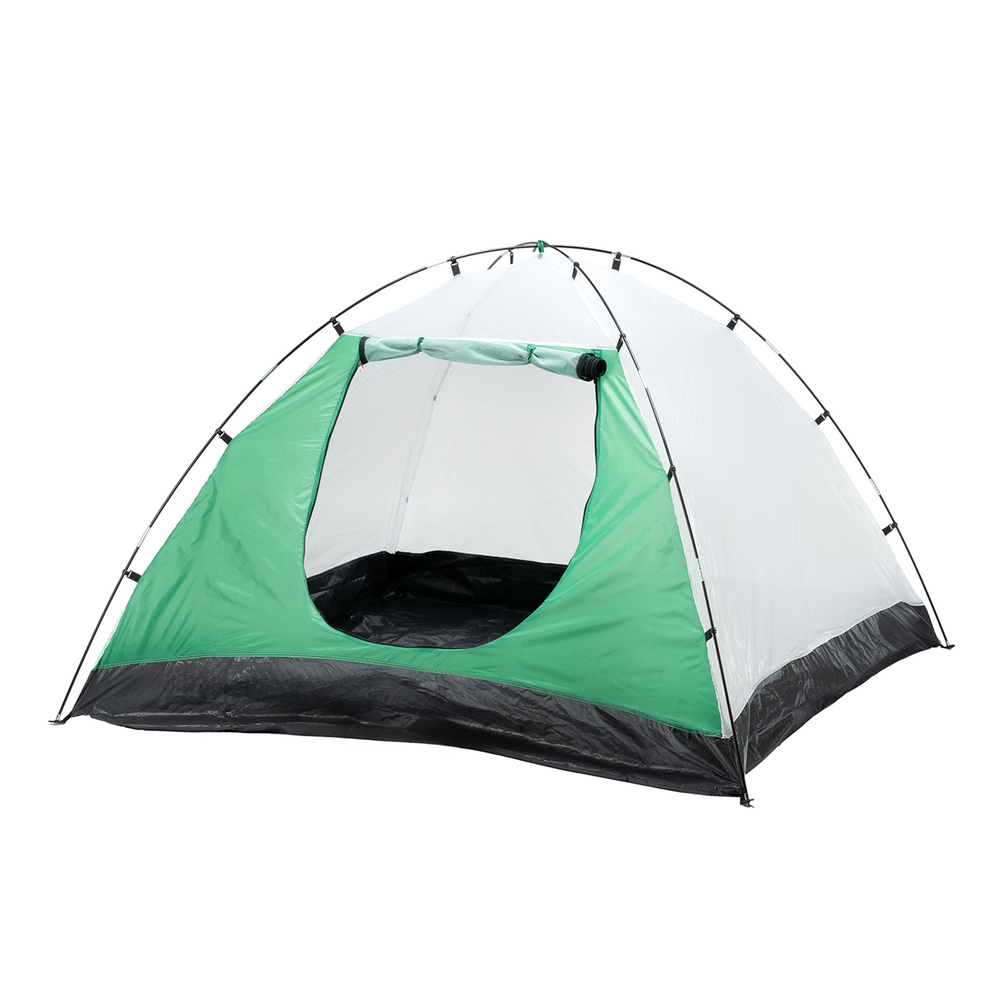 Палатка двухслойная трехместная 210 x 210 x 130 см, Camping Palisad