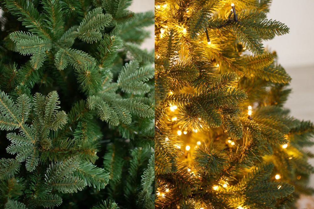 встроенная гирлянда= ель Барокко