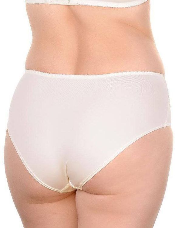 Трусы Kris Line Fortuna слипы midi высокие (экрю)