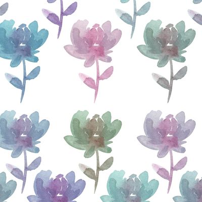 радужные цветы