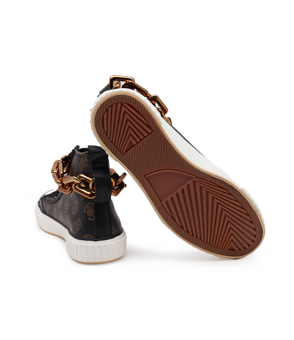 Кроссовки Guess - коричневый(FLJNLY ELE12)