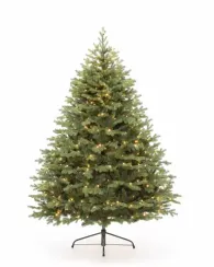 Искусственная елка Графская Премиум 210 см., 500 теплых белых LED ламп, Литая хвоя+ПВХ, ЕлкиТорг (137210)