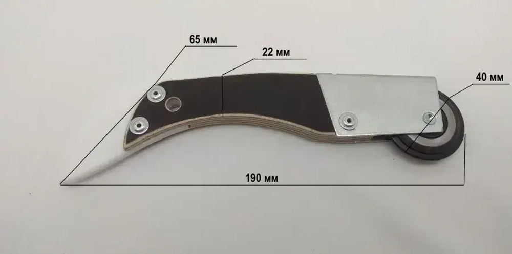 Вставщик для натяжных потолков роликовый