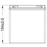 Аккумулятор HPS12-20 WBR (Y50-N18L-A, Y50-N18L-A3, YTX24HL-BS)