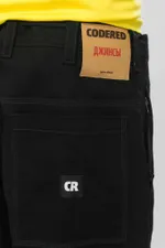 Купить Джинсы Codered Real Baggy Черный/Черные нитки Джинсы Codered Real Baggy Черный/Черные нитки