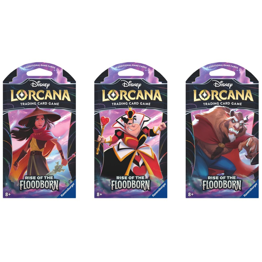 Ravensburger 98247 — Коллекционные карты Disney Lorcana TCG «Rise of the Floodborn» бустер 12 к — фото 4