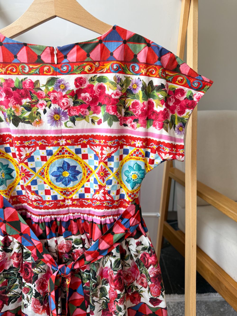Хлопковое платье Dolce & Gabbana, 140