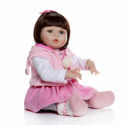 Кукла Реборн виниловая 42см в пакете (XZ-001)