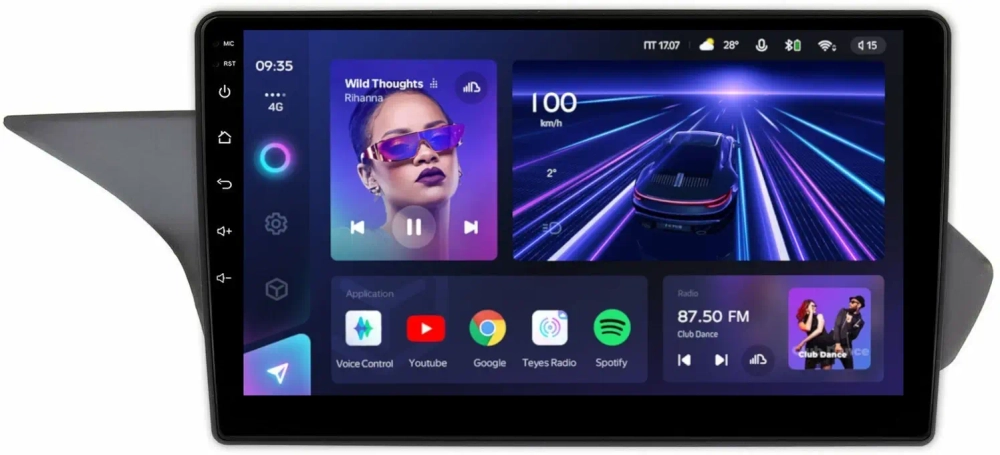 Магнитола Mercedes-Benz E-класс W212 седан 2012-2015 NTG 4.5 (рамка 10) - Teyes CC3L на Android 10, 8-ядер, CarPlay, 4G SIM-слот