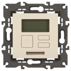 14-4111-02 ЭРА Терморегулятор универс. 230В-Imax16А, IP20, Эра Elegance, сл.кость