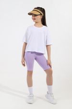 Бриджи для девочки №5 Виотекс ЛИЛОВЫЙ