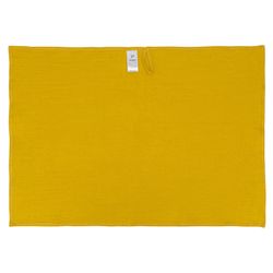 Набор из двух кухонных жаккардовых полотенец горчичного цвета из коллекции Essential