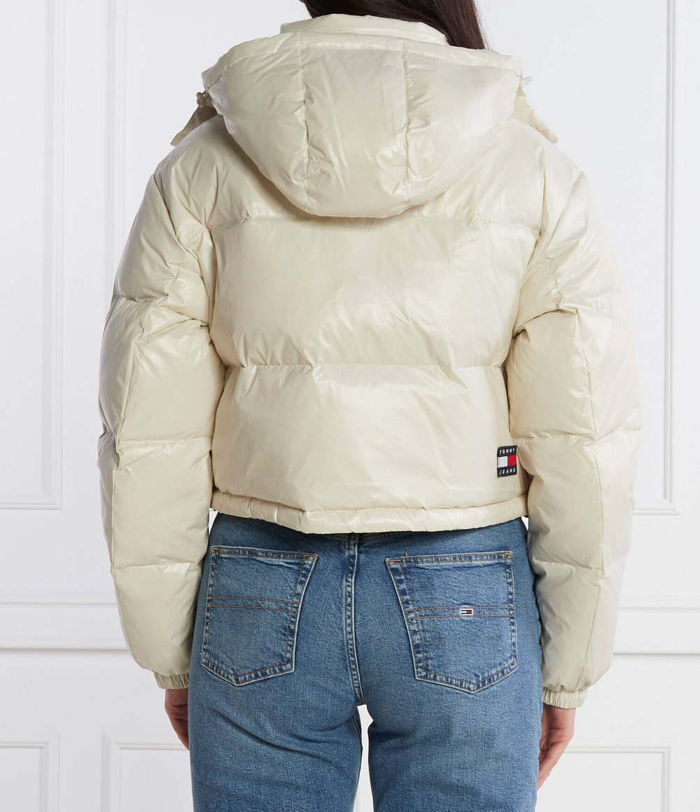 Пуховая куртка Tommy Jeans - кремовый(DW0DW16572)