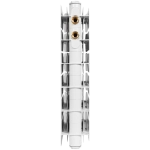 Радиатор биметаллический STOUT TITAN VENTIL 350 - 10 секций (подключение нижнее правое, цвет белый)