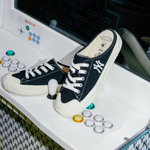 MLB Playball Low top Canvas Shoes Unisex Black