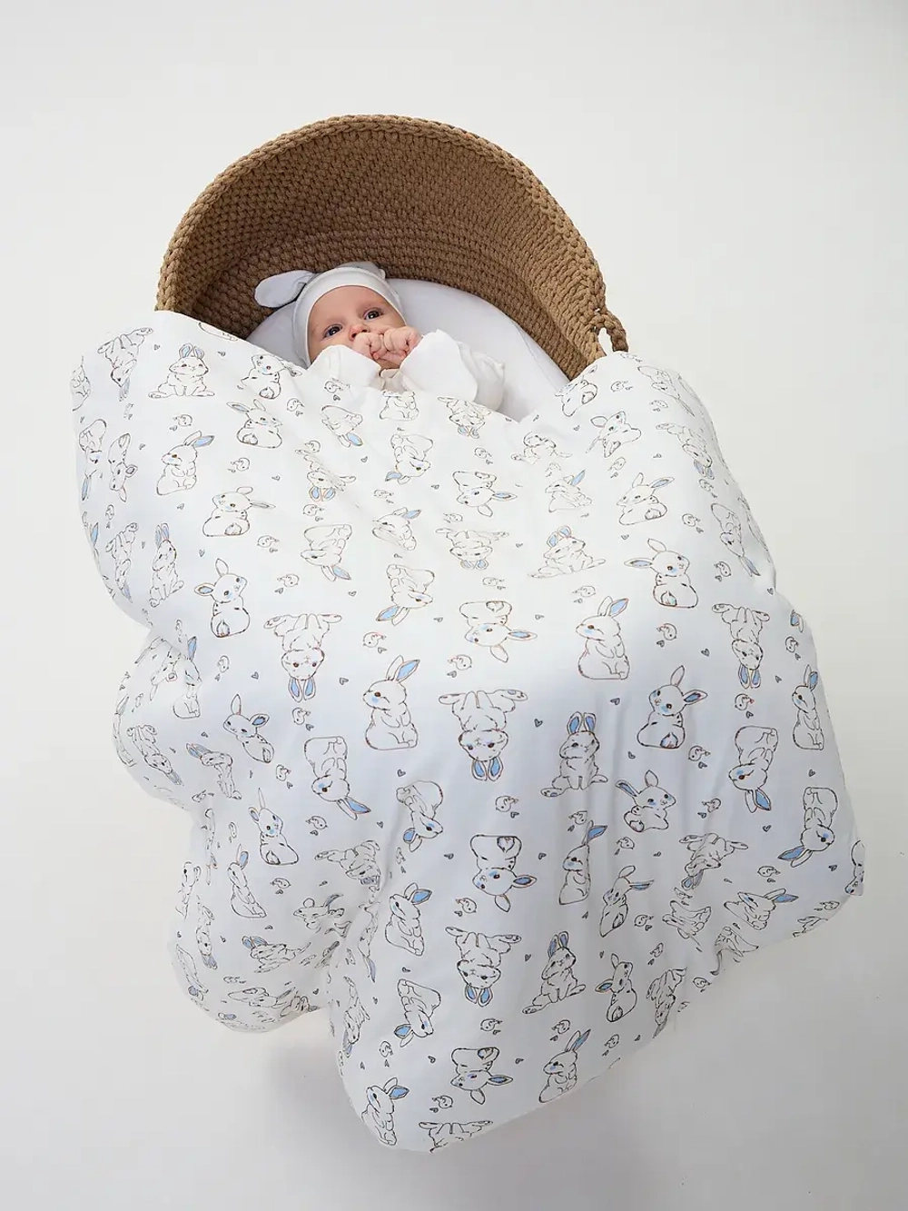 Конверт на выписку новорожденного осень без костюма