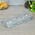 Менажница 3-х секционная "Baroque" на подставке