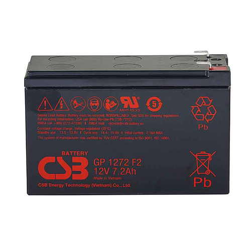 Аккумулятор CSB GP 1272 F2 (12V / 7.2Ah)