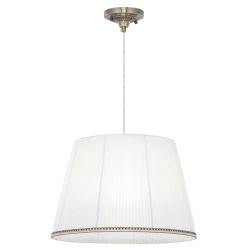 Citilux Вена CL402030 Подвесной светильник бронза с белым абажуром