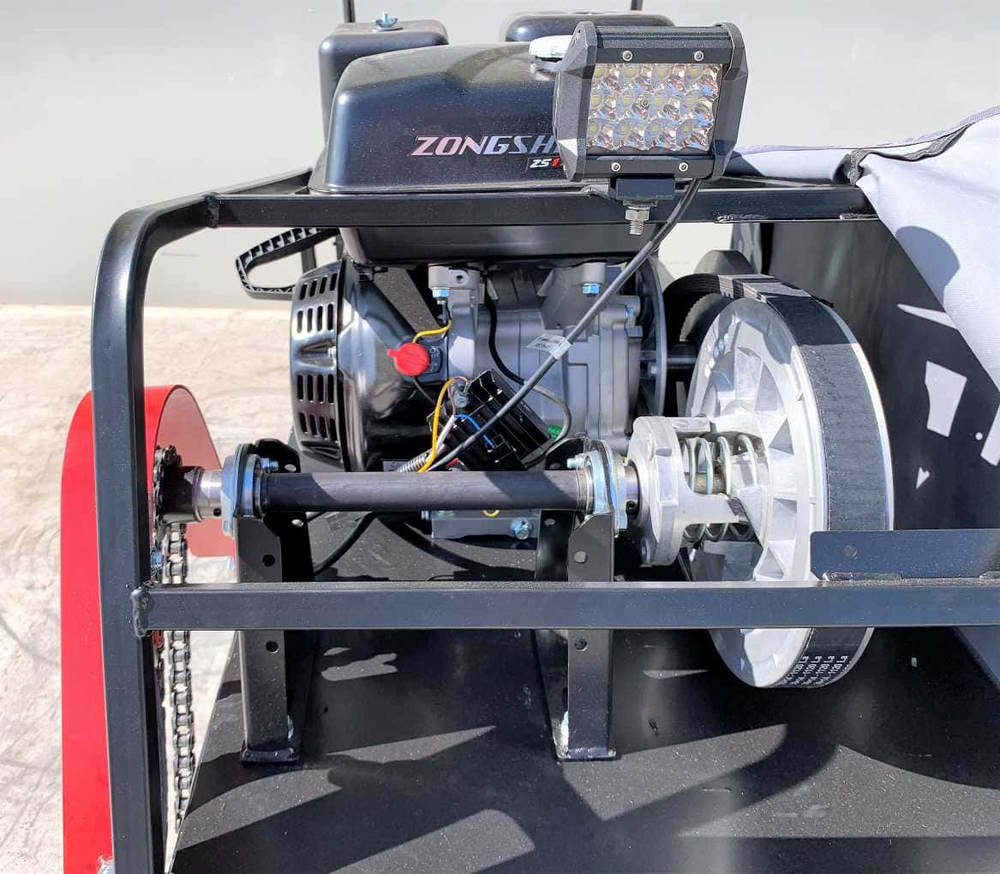 Мотобуксировщик БТС Хит 15 л.с.