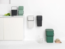 Brabantia Корзина для мусора Sort & Go 3 л Jade Green