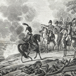 Гравюра Главная битва при Москве. Bataille de la Moskowa livrée le 7 septembre 1812