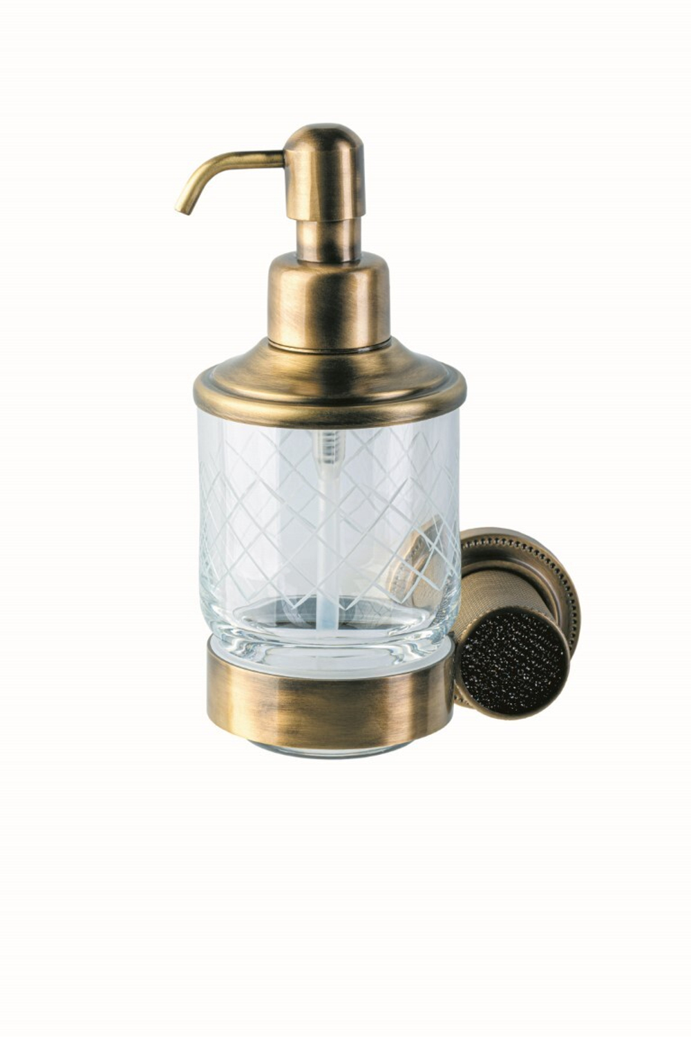 Boheme Настенный диспенсер ROYALE CRISTAL BLACK BR