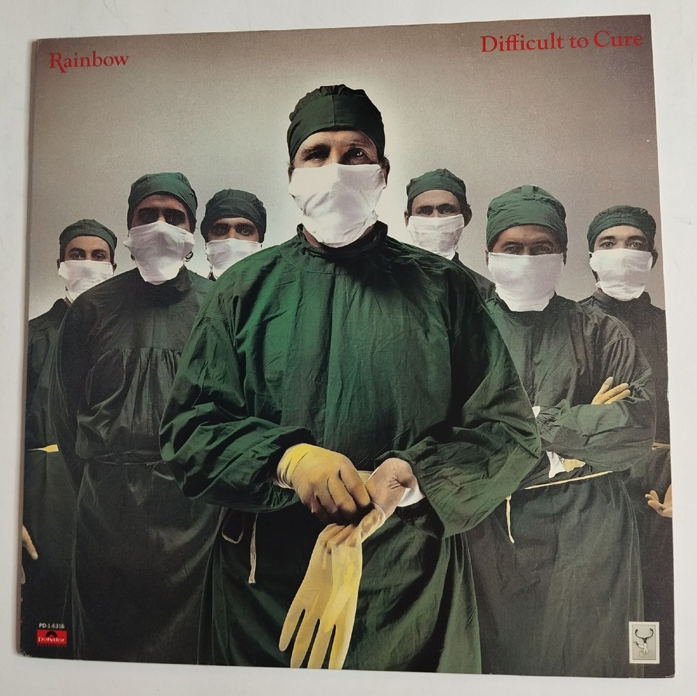 Винтажная виниловая пластинка LP Rainbow Difficult To Cure (USA 1981)