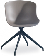 Стул офисный для посетителей Papatya Globe-S Swivel, тортора