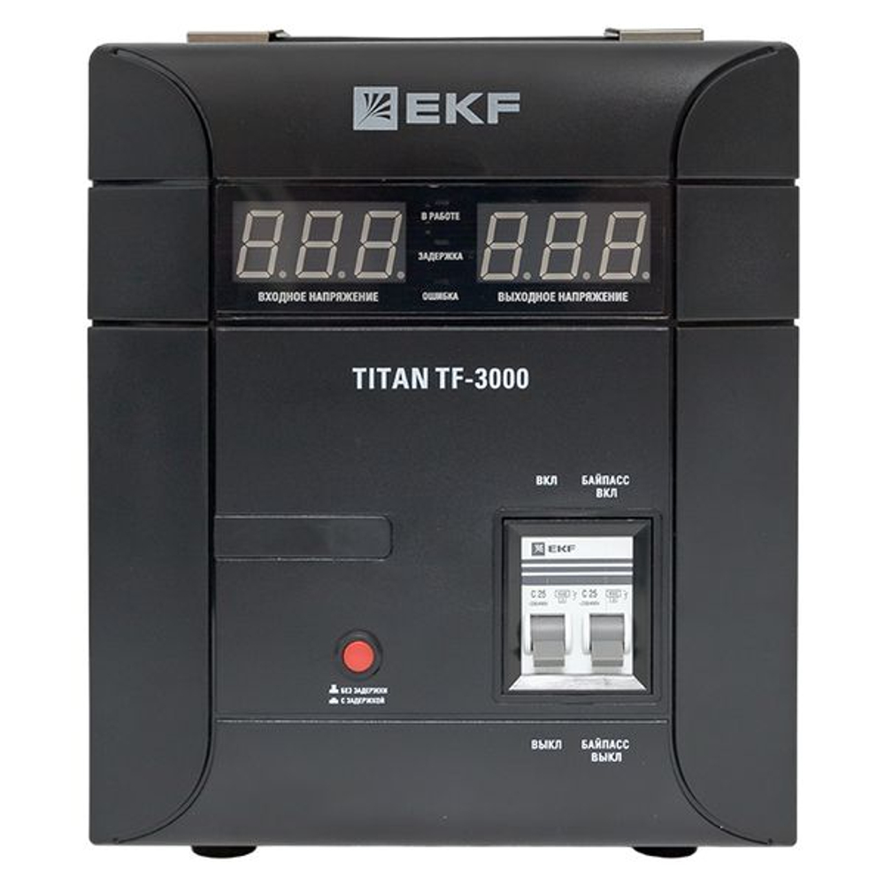 Стабилизатор напряжения симисторный напольного исполения TITAN -ТF-3000 EKF