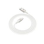 Кабель для iPhone HOCO X66 Howdy 1м, силиконовый, 012768 Белый