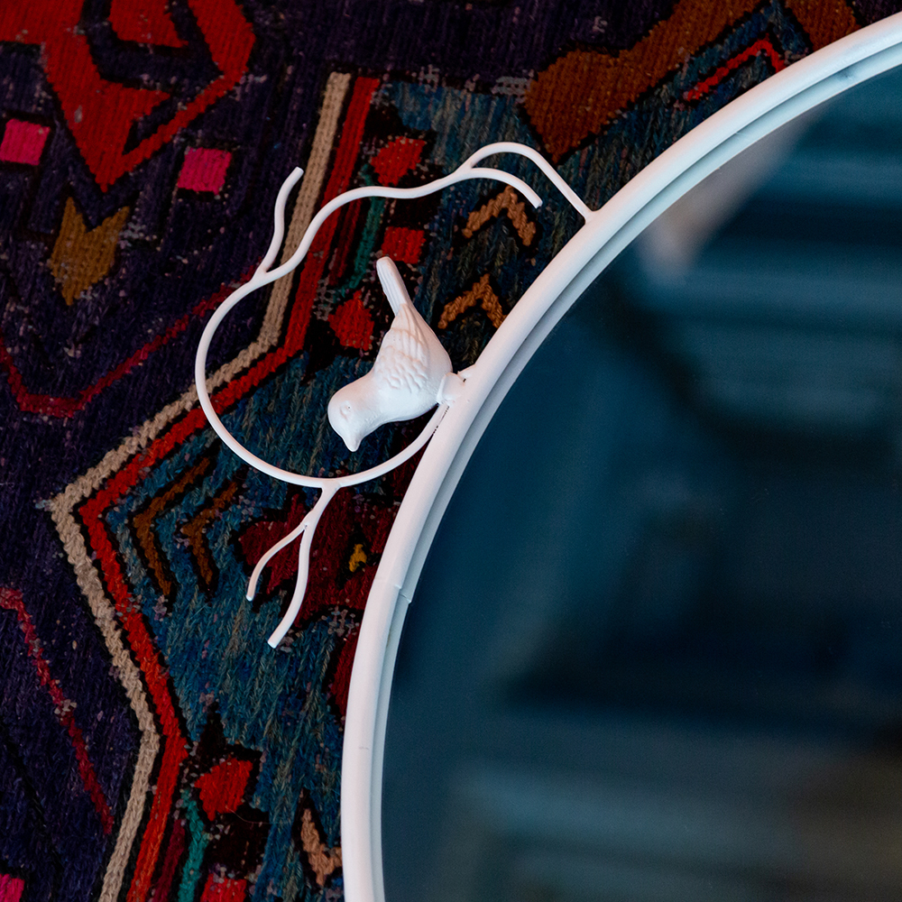 Зеркало настенное Объект мечты Багатель Уайт