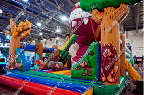 Коммерческий надувной батут "Прайд"