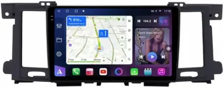 Магнитола Nissan Patrol Y62, Infiniti QX56/QX80 2010-2017 (поддержка Bose, 360 и мониторов, рамка тип 1) - FarCar BM3261M+RZ монитор 9.5" QLED на Android 14, TS10, 4+32Гб, CarPlay, 4G SIM-слот