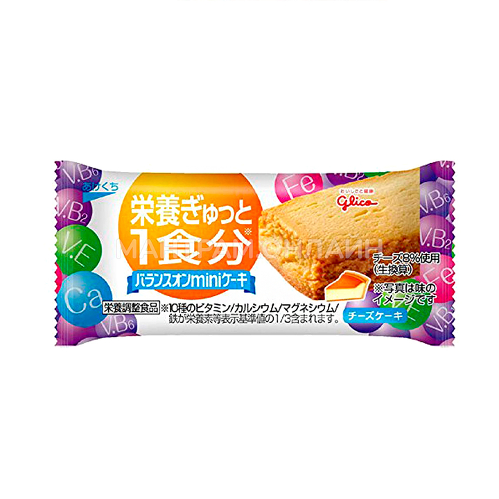 Батончик с витаминами GLICO Чизкейк 23 г
