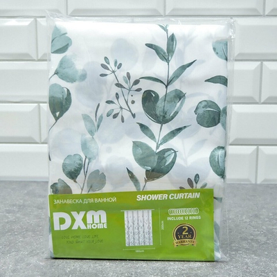 Штора для ванной 180*200см ПВХ, HS2021