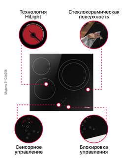 Электрическая панель Hansa BHC66206